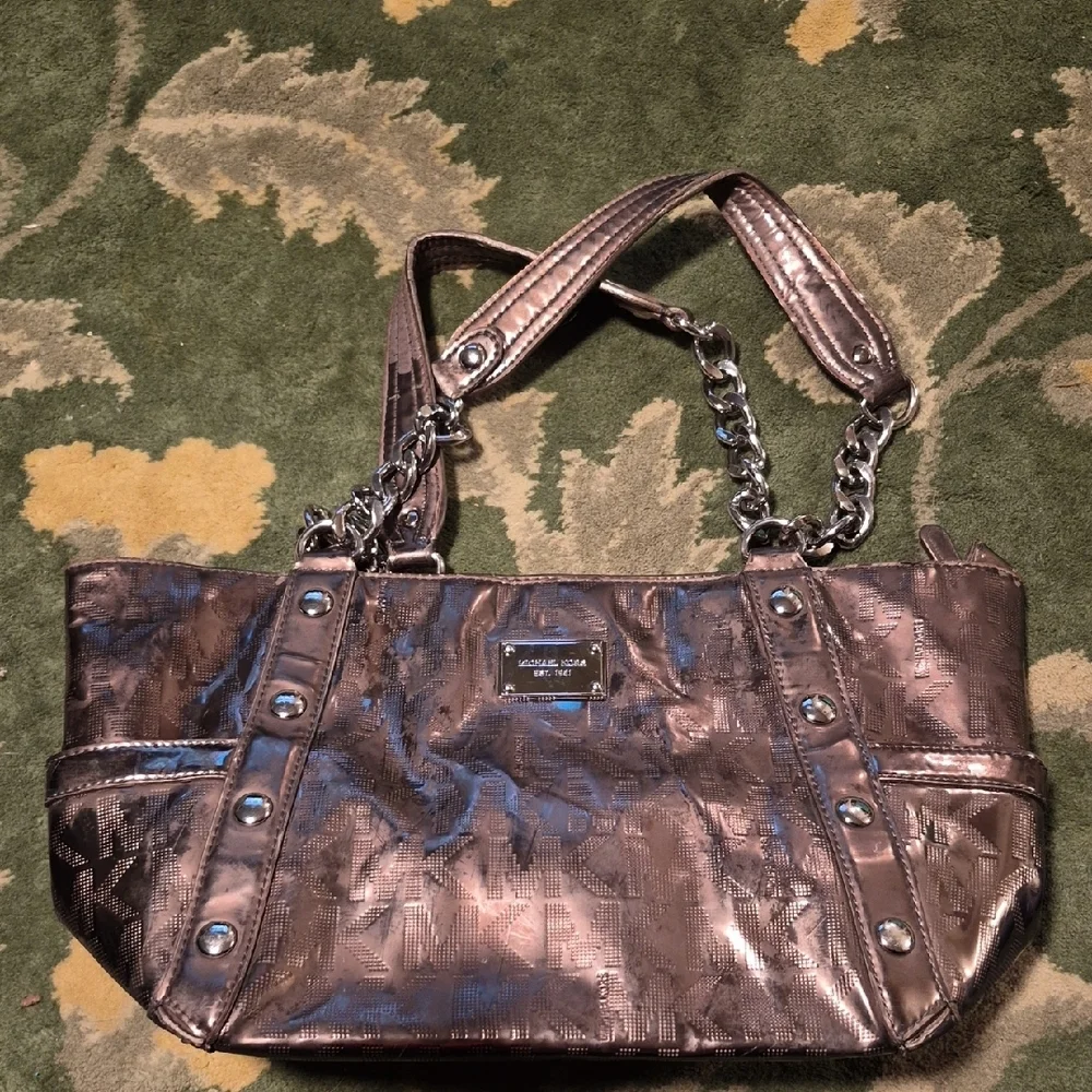 MICHAEL Michael Kors Metallic Shoulder Bag - Picture 2 of 7